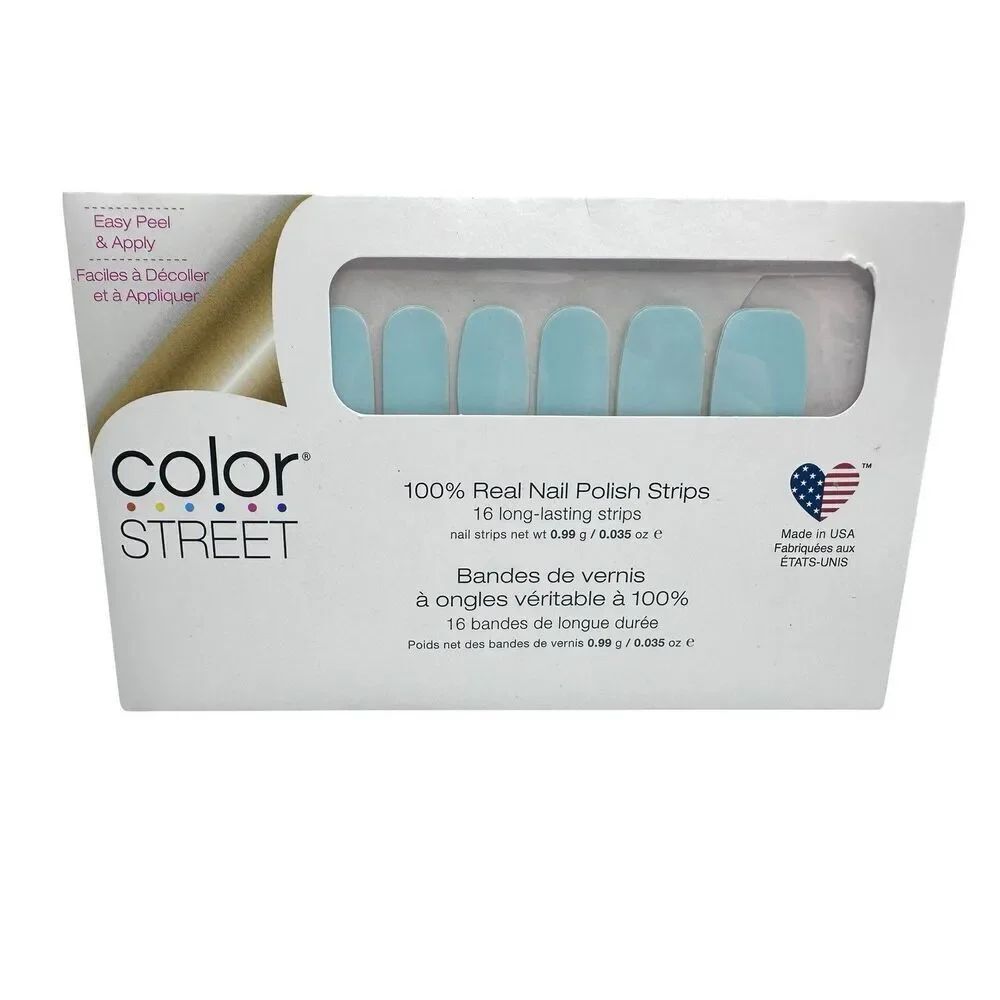 New Sealed Color Street Nail Polish Strips 16 Count Chilladelphia USA